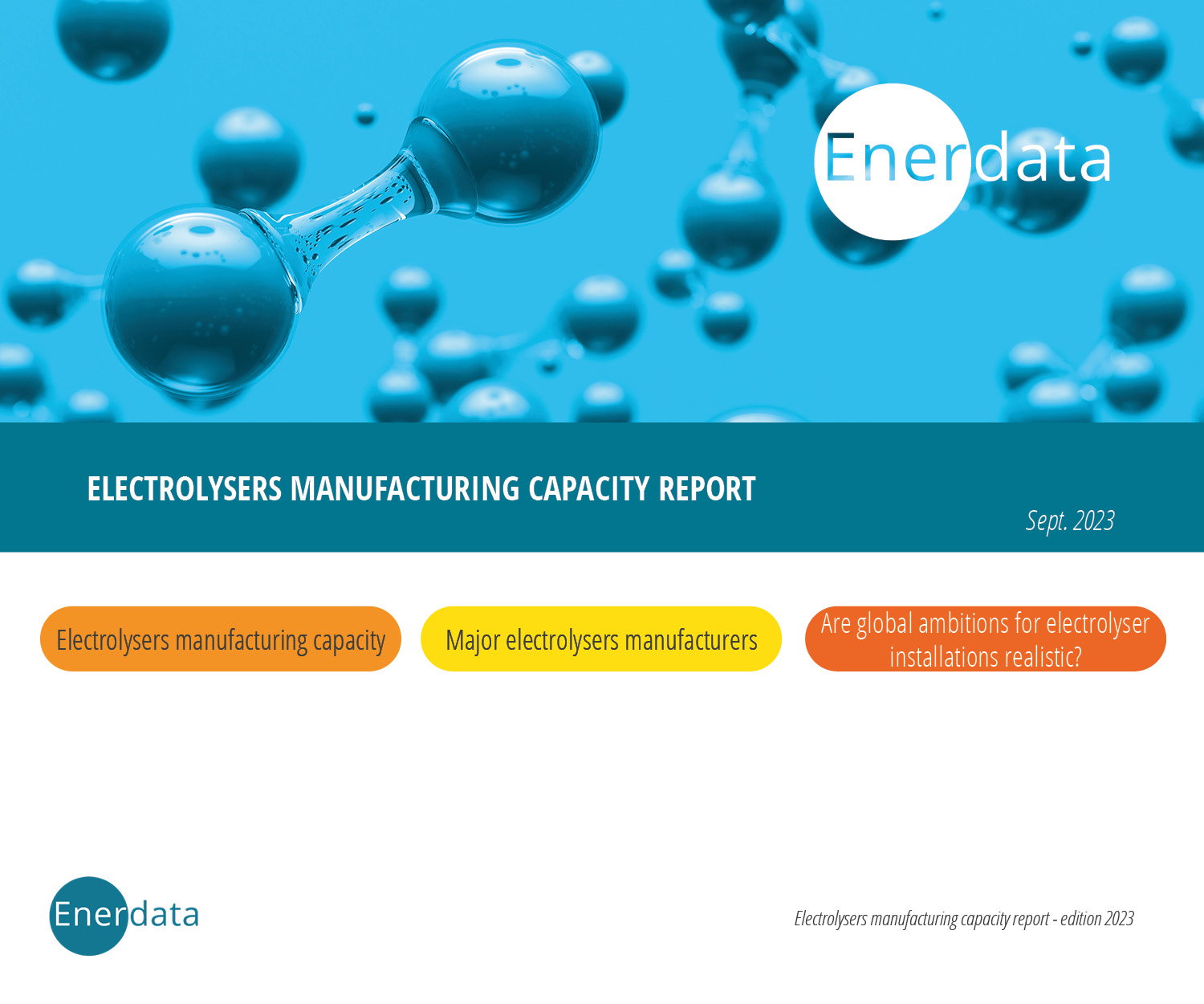 Water electrolyser manufacturing capacity report