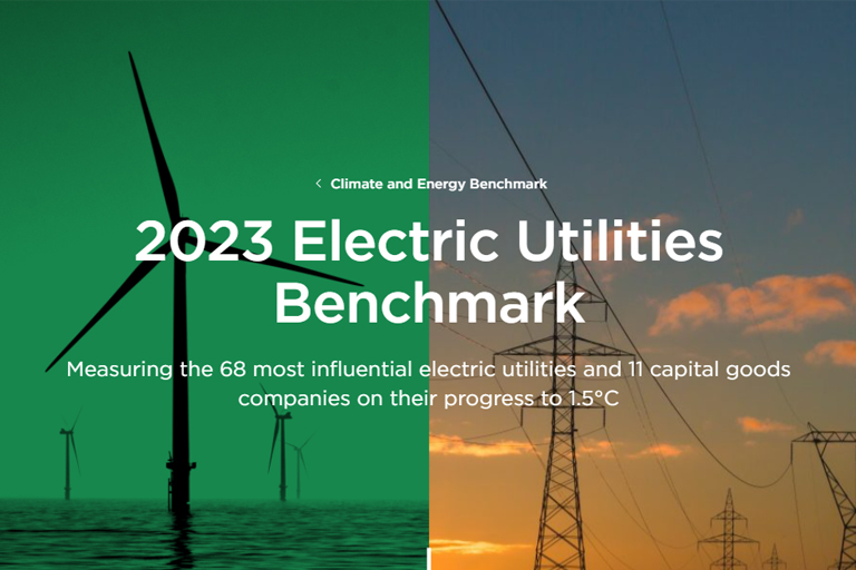 World Benchmarking Alliance- Electric Utilities benchmark