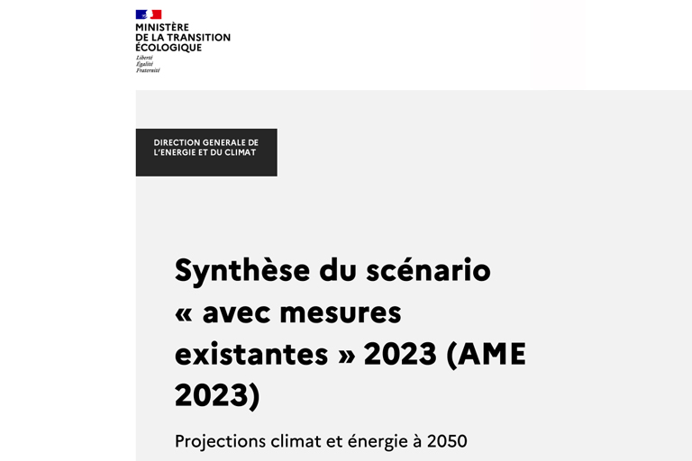 Ministry for Ecological Transition - Prospective Energy-Climate-Air scenarios
