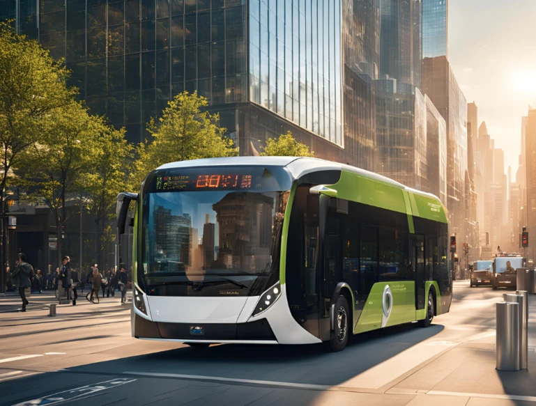 Hydrogen bus