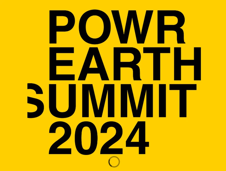 Powr Earth Summit 2024 Logo