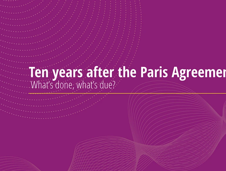 Publication- 10 year after Paris Agreement