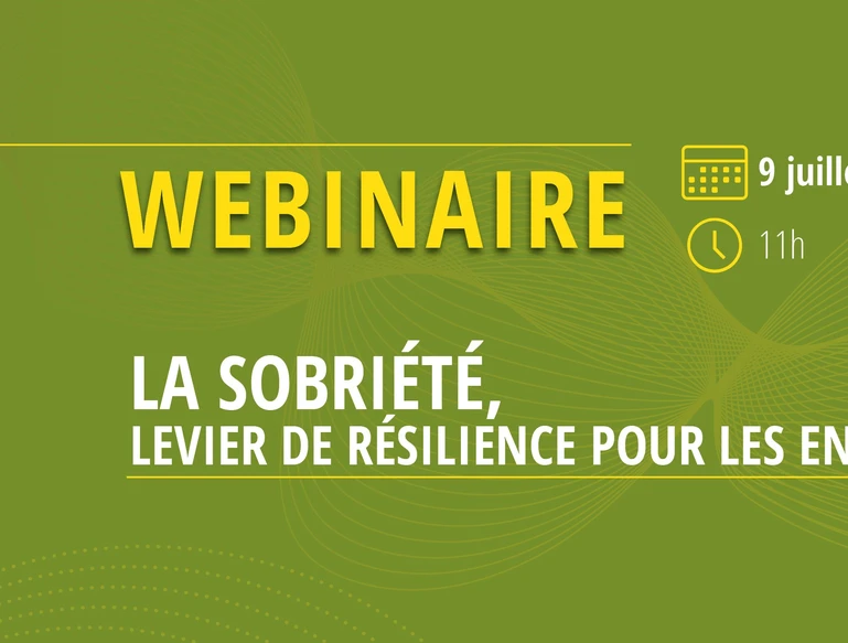 webinaire sobriété