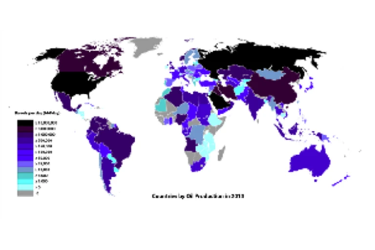 Countries by oil production
