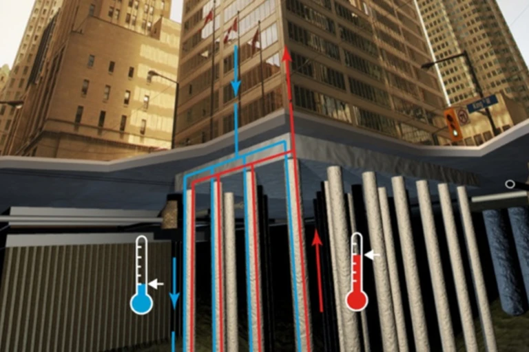 Geothermal energy, a source of green energy under our buildings