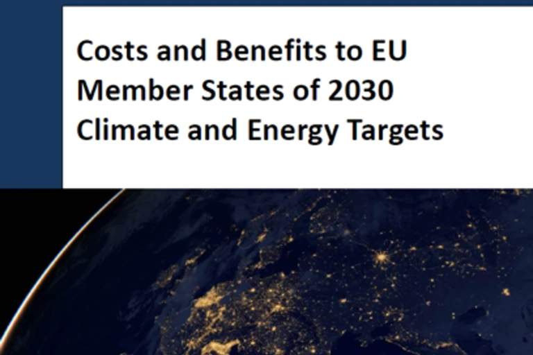 Costs and Benefits to EU Member States of 2030 Climate and Energy Targets