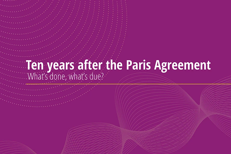 Publication- 10 year after Paris Agreement